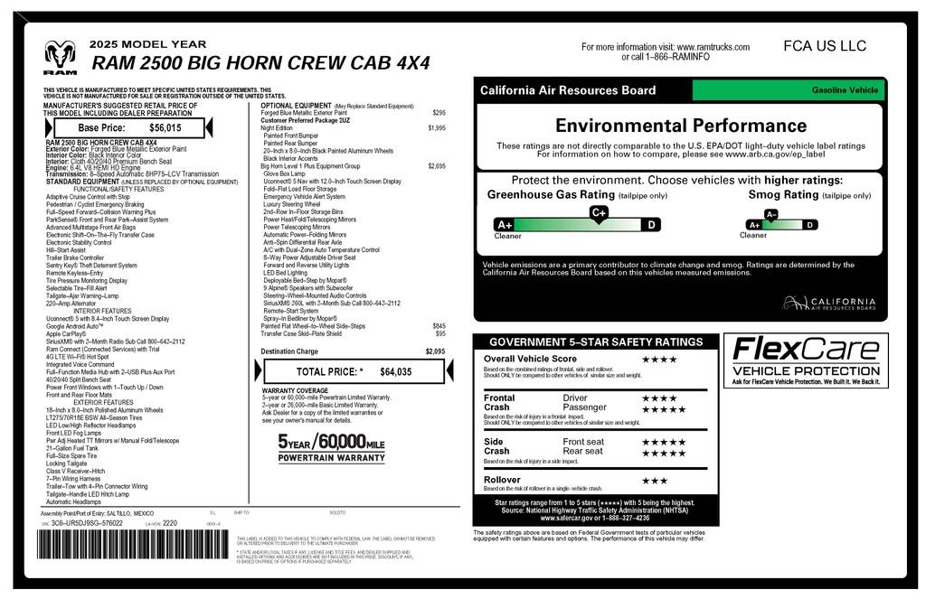 ram ram 2500 pickup 2025 3C6UR5DJ9SG576022 image ram ram 2500 pickup 2025 3C6UR5DJ9SG576022 image